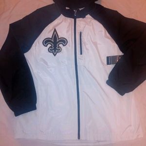 New Orleans Saints Windbreaker Hoodie Jacket New